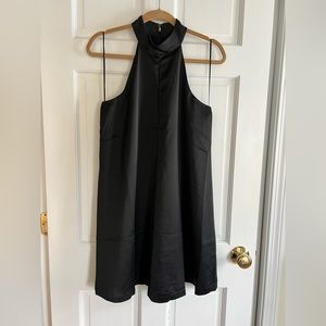 Banana Republic Black Silk Dress